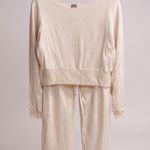 FORM For You Womens Lounge Set Knit Cardigan Pants Viscose Wool Blend Size M/L Size M Photo 2