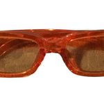 Y2K Style Sunglasses Orange Photo 0