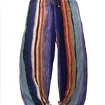 Cruisewear Arsty Beach Pant S Tied Ankle Colorful Drawstring Waist Flowy Airy Multiple Photo 0