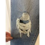 KHAITE Abigail High Rise Distressed Straight Leg Jeans Size 26 Photo 6