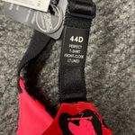 Torrid  Perfect Tshirt bra NWT Size 44D Red Black Hearts Front closure sexy brigh Photo 1