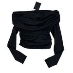 NBD  - Yuna Off Shoulder Top in Black Photo 0