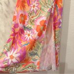 ASTR  Gabriella Midi Dress in Orange Purple Multi Size Small NWT Photo 4