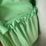 VINTAGE 70s Green Halter Style Dress Photo 7
