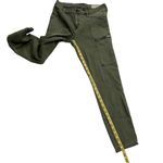 Pistola  Women's Cotton Blend Ankle Zip Skinny Cargo‎ Pants Green Size 29 Photo 9