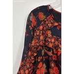 Ann Taylor  Loft red/orange ruffle long sleeve blouse. - Size S Photo 2