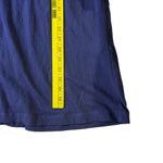 Soft Surroundings Womens Dress L Blue Short Sleeve V Neck Casual Ladies Photo 9