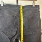 AYR  Skinny Jeans Black Denim Raw Hem Frayed $245 Size 27 (US 4) Photo 8