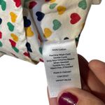 Talbots  Heart Print Button Down Shirt Long Sleeve Career Casual‎ Petite Small Photo 5