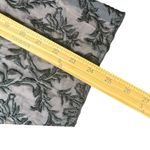 Bailey 44 Embroidered Floral Damask Black Sleeveless Top Size XS Whimsigoth Photo 7