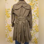 Full flare skirted Trench coat size S Photo 4