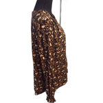 New NWT Boho Floral V Neck Tie Front Long Sleeve Top Large L Photo 1