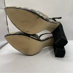 Ella Moss  pump heel snake skin women’s size 9M EUC suede Photo 8