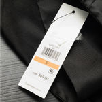 Calvin Klein  - Black Satin Evening Wrap Shawl Scarf Photo 4