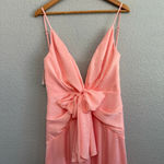 Katie May Katie‎ May Revolve Sway Zee Dress Size Large in Dusty Rose NWT Plunge Midi Photo 1