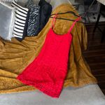 Givenchy New 4G Guipure Lace Dress in Red Photo 5