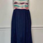 Roxy All Washed Out Cross Back Maxi Dress, Size Small Photo 4