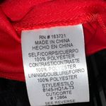 City Studio Vibrant Red Dress with a corset style design. Size undefined Photo 9