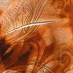 One World Orange Halloween Witch Print Women's Top Photo 2