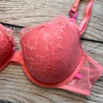 Victoria's Secret NEW  Underwire‎ Pink Lace Demi Bra Womens Size 36B Lined NWT Photo 2