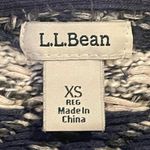 L.L.Bean  women’s crew neck chunky knit sweater size XS Photo 7