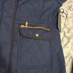 Active USA NWT  Quilted  Women’s Hoodie  Jacket Size Small .  Navy blue color . Photo 5