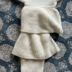 RDI Ruffle tiered bell sleeve sweater open cardigan large white nwot Photo 6