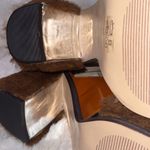 BCBGMAXAZRIA BCBGMAXAZARIA Faux Fur Heels Size 9 Photo 13