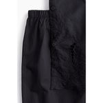 H&M NWOT 100% Cotton Pajamas with Eyelet Embroidery in Black | Size L Photo 6