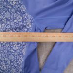 RLX Ralph Lauren Quarter Zip Shirt Women's Small Blue Floral Activewear Golf Photo 3