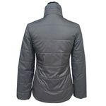 Lacoste Black Quilted Puffer Jacket Size 36 Small Zip Front Lightweight Logo Photo 3