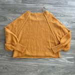 Band of Gypsies Bishop Sweater Yellow sz small Photo 6