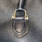 Trussardi Black Leather Tote Bag. Photo 6