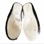 Bamboo  Size 8 Black Faux Shearling Fuzzy Slip on Sneakers Photo 5