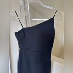 Princess Polly  Black Asymmetrical One-Shoulder Cocktail Dress Photo 7