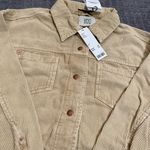 BDG Brooklyn Corduroy Crop Jacket NWT Size S - Neutral Photo 5