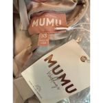 Show Me Your Mumu  Samantha Ruffle Wrap Dress Show Me The Ring Luxe Satin XS NWT Photo 7