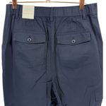 Talbots NWT SuperSoft Cropped Cargo Pants Navy 6 Photo 8