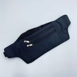 Black Nylon Travelers Belt Bag Photo 1