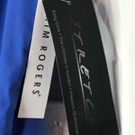 kim rogers  Medium Sleeveless Button-Up Blue Blouse Photo 6