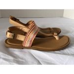 Apple Bottoms TOM'S Women's Bree Sling Back Sandals Casual - Beige size 9 B589 Photo 1