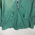 Free People Free people oversized green hooded pullover Photo 2