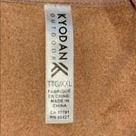 Kyodan  Women’s Camel Cowl Neck Long Sleeve Top – Soft Knit Pullover – Size XXL Photo 3