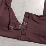 ANDIE Swim The Snap Scoop Top Cactus Flower Strappy Solid Bikini Top L New Photo 2