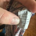 PaperMoon Stitchfix split neck multi colored artsy knit 2x blouse Photo 3