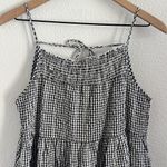 Altar'd State Gingham Embroidered Daisy Floral Ruffle and Smocked Detailing M Photo 3