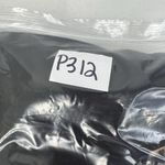 J.Crew Size L Sweatshirt Leopard Ruffleneck Pullover Woven Zip Black Factory Size L Photo 12