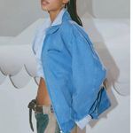 Urban Outfitters BDG  Blue Unisex NEW Oversized Utility Workwear Jacket Sz XL Photo 8