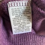 Free People  Purple Ribbed Muscle Tank Top Swing Boho Indie Eggplant Plum Medium Photo 6