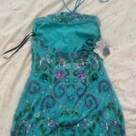 Majorelle Shakara Mini Dress in Blue Multi  Photo 1